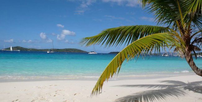 Beach in the BVI