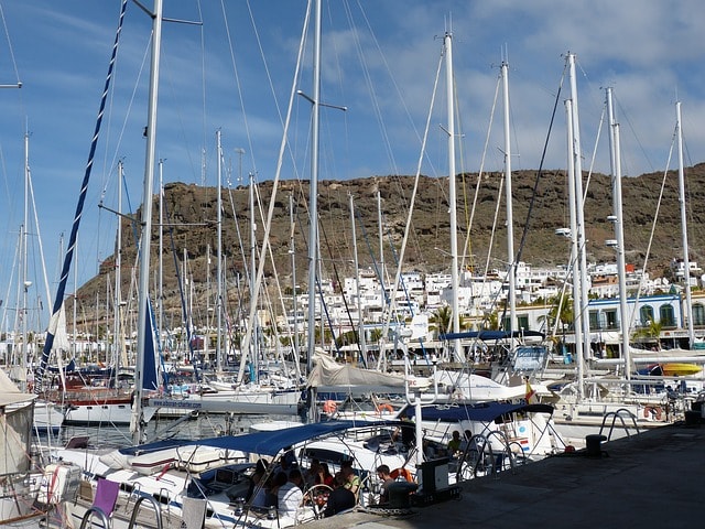Plenty of yacht in a marina