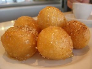 Donuts on a plate