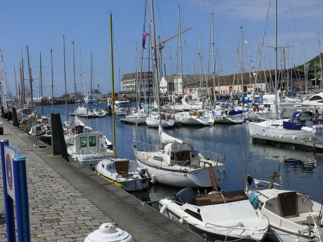 Boats in Port de Fecamp