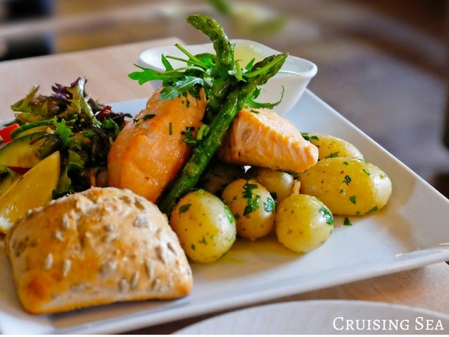 Potatoes on a plate