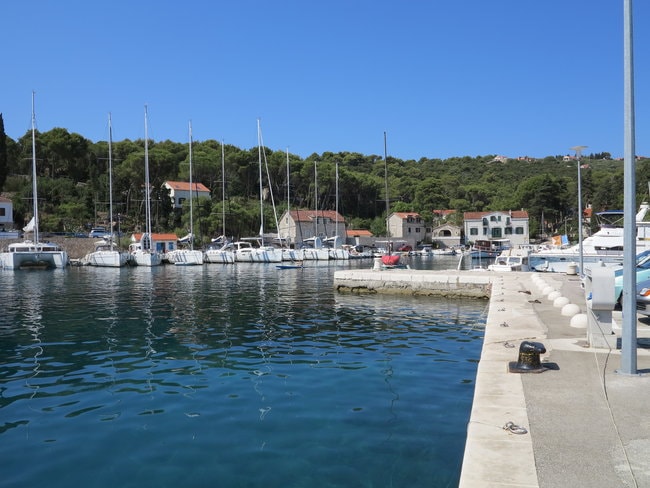 Rogac marina in Croatia