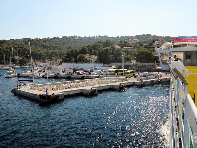 Solta village in Croatia