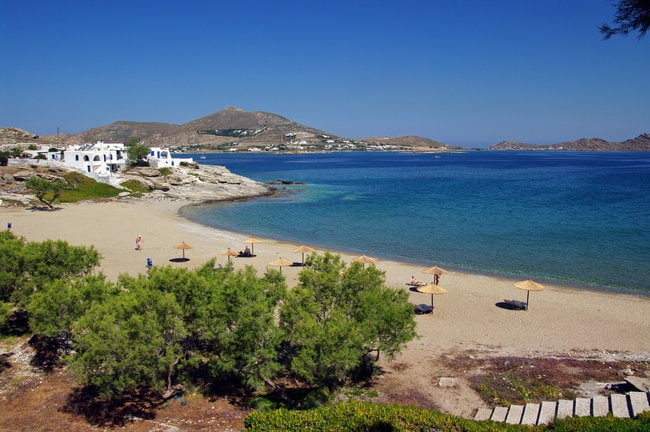 Naoussa village in the Cyclades