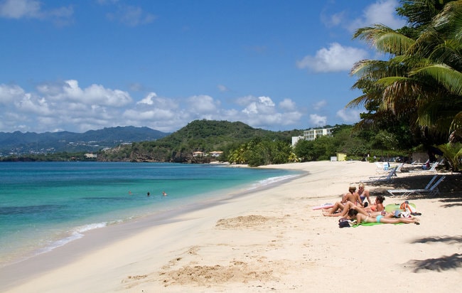 Grenada snorkeling spot in the Caribbean