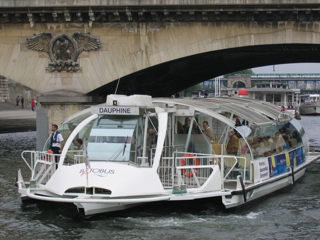 BBatobus river cruiser in Paris