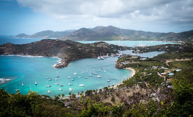 Antigua charter itinerary