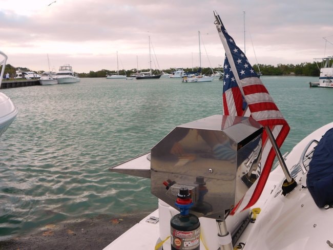 Boat grill