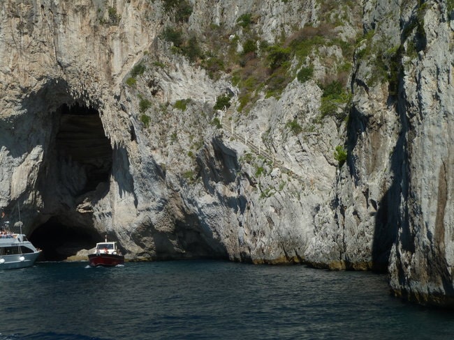 Boat tour to White Grotto in Capri