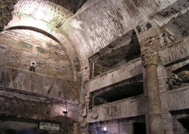 The Catacombs Of San Callisto (Callixtus)