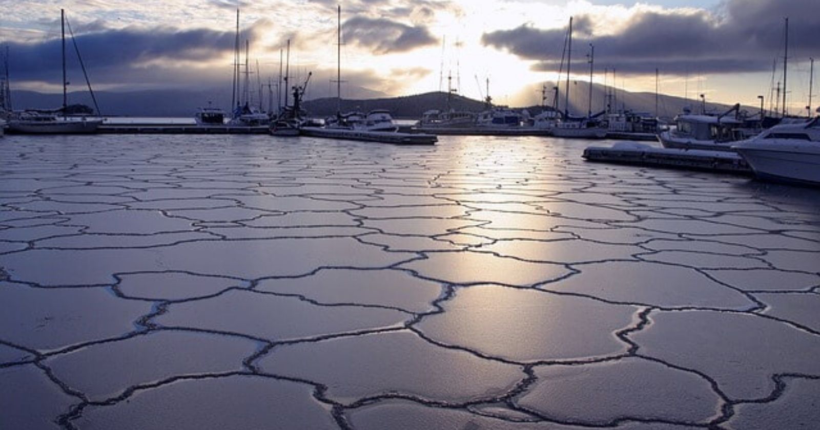 Boating in the winter season