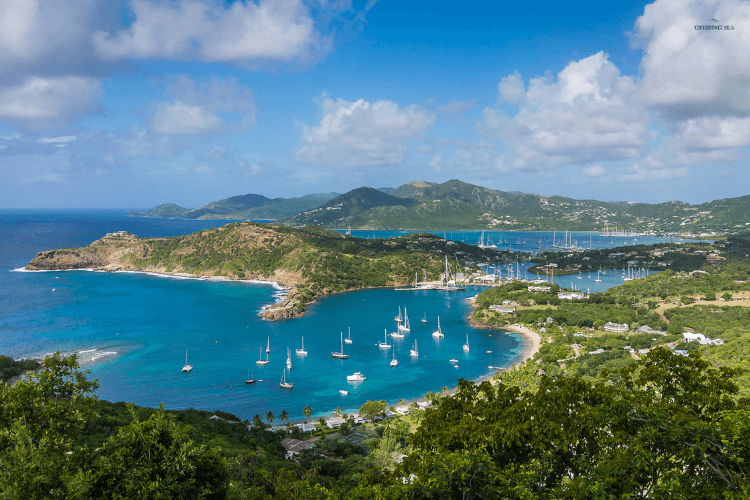 Visit Antigua by boat