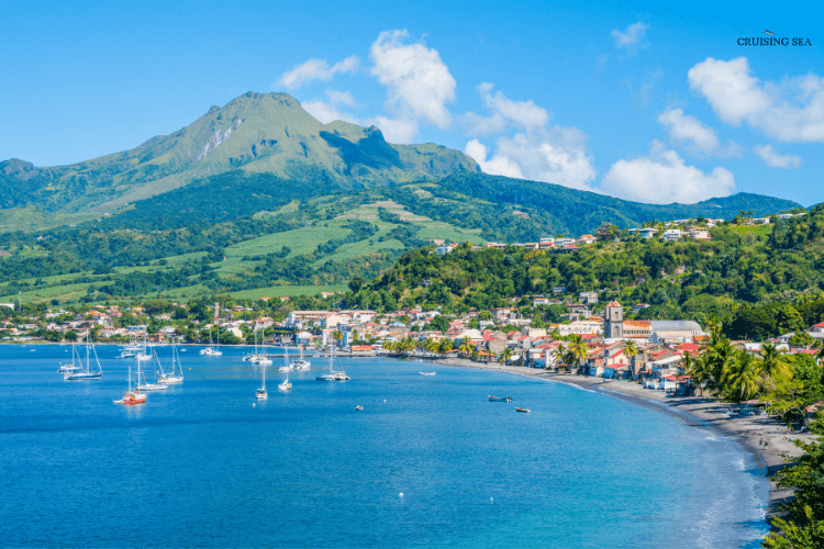 Saint Pierre Martinique Caribbean Anchorage