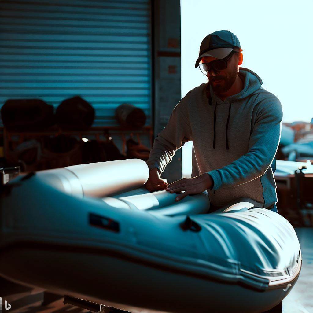 How to store an inflatable boat