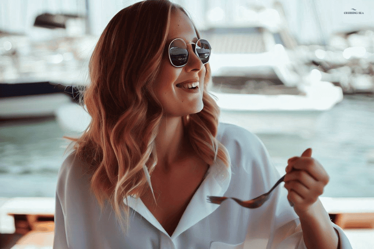 Women dress code at a yacht club for lunch