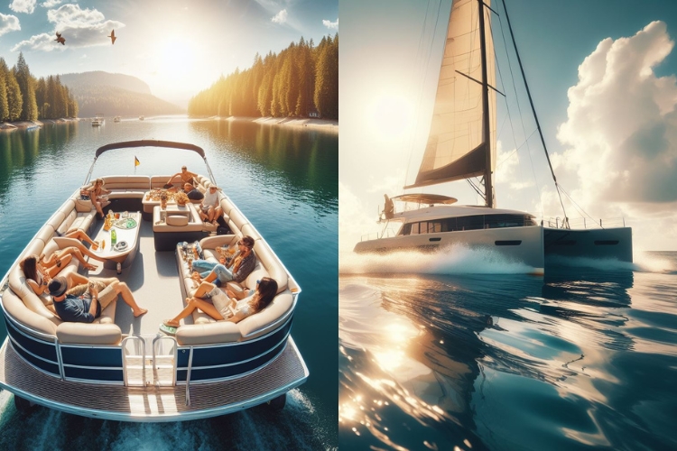Catamaran vs pontoon boat