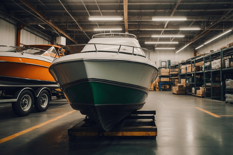boat Indoor Self-Storage Facility

